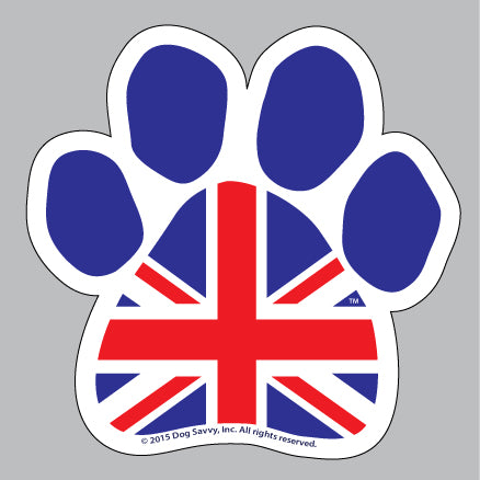 United Kingdom Paw Decal