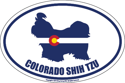 Colorado Breed Sticker Shih Tzu