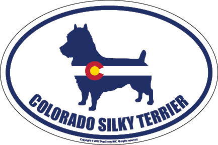 Colorado Breed Sticker Silky Terrier